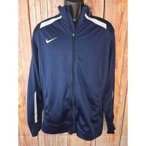 Nike Men's Blue Full-Zip Performance Track Jacket Small